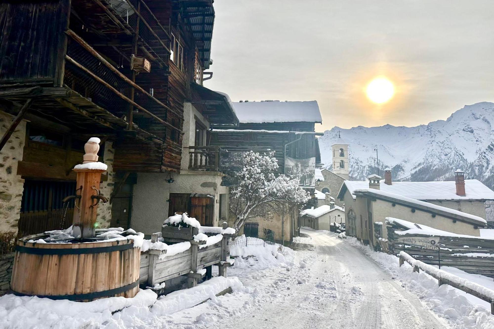 Casa-La Lobio Foot Of The Slopes Breathtaking Views 4P Apartment Saint-Vérand Exterior foto