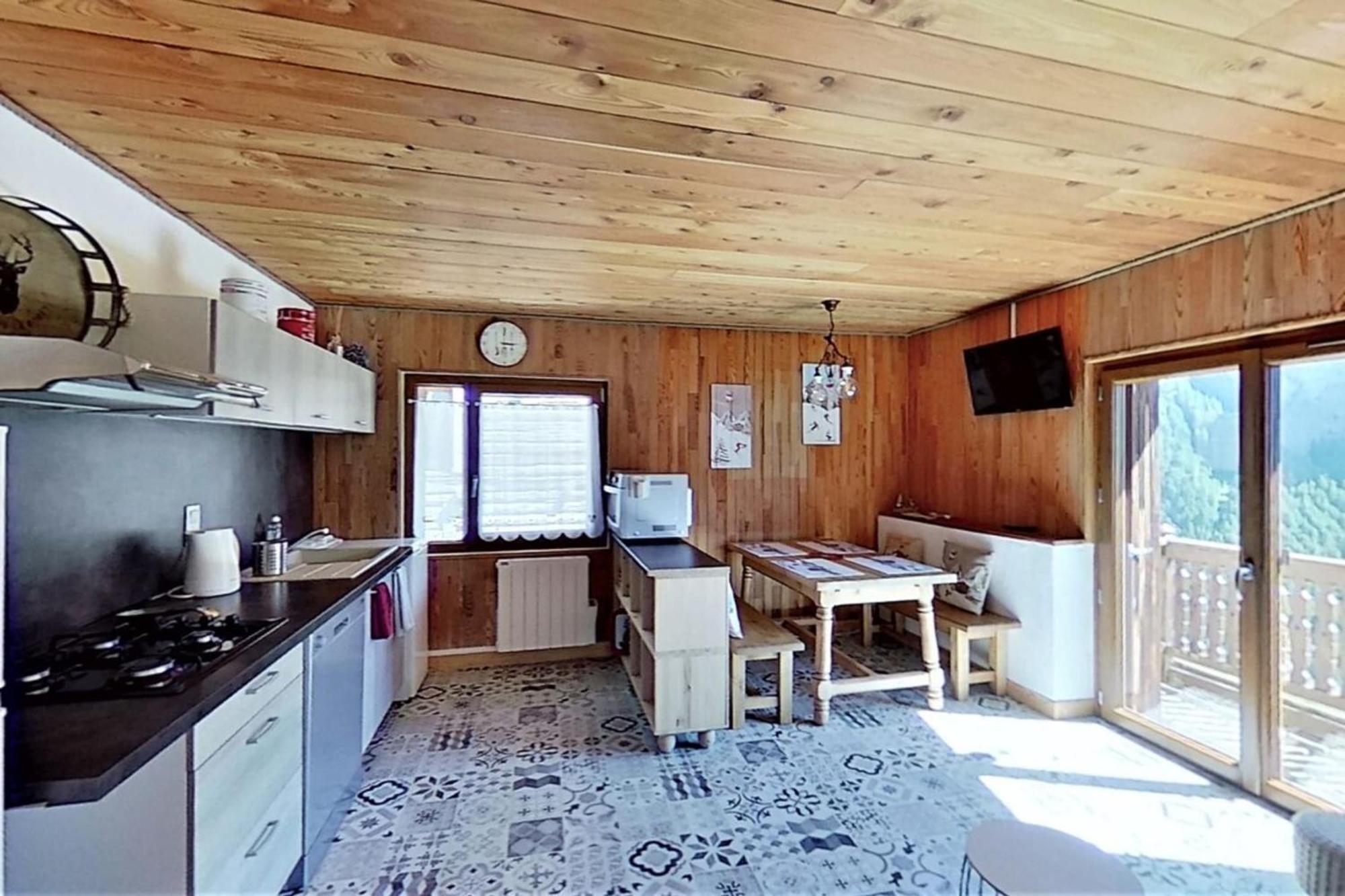 Casa-La Lobio Foot Of The Slopes Breathtaking Views 4P Apartment Saint-Vérand Exterior foto