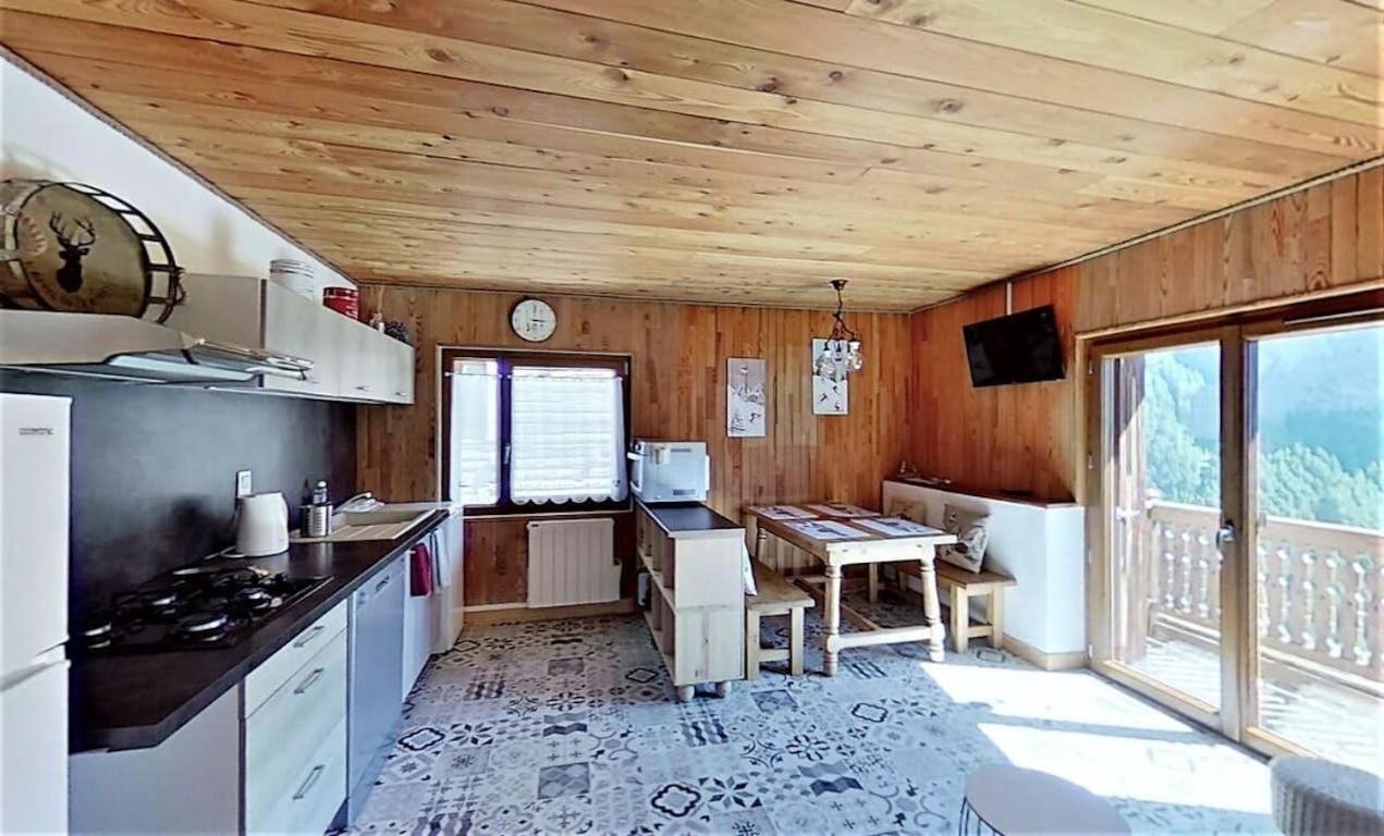 Casa-La Lobio Foot Of The Slopes Breathtaking Views 4P Apartment Saint-Vérand Exterior foto